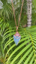 Load and play video in Gallery viewer, Opalite Arrowhead Necklace
