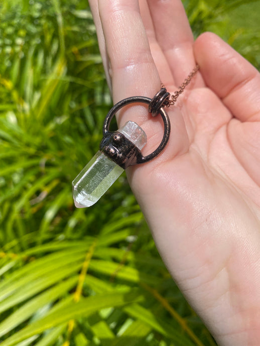 Quartz Crystal Necklace - Gifts of Isis