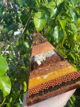 Load image into Gallery viewer, XL Copper Orgone Pyramid - Gifts of Isis

