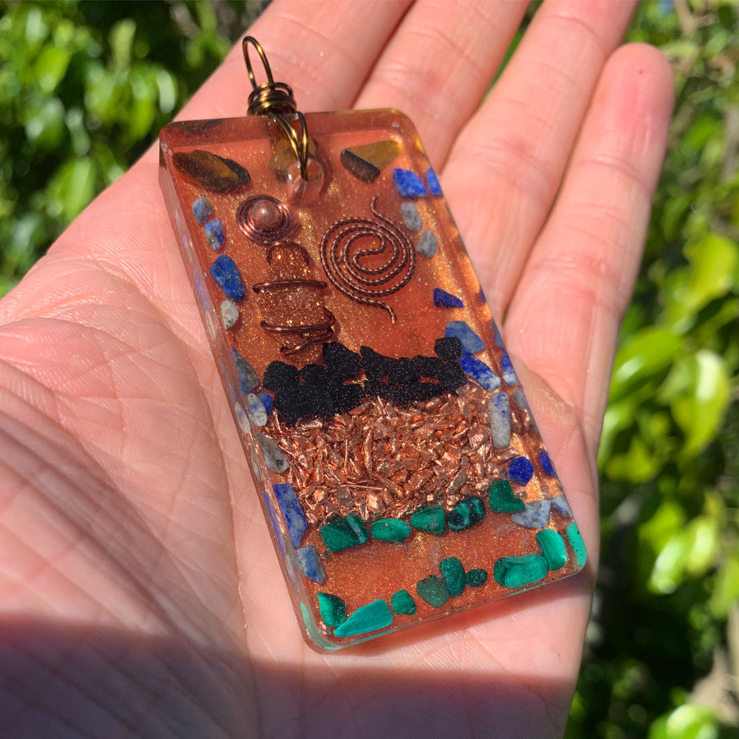 Transcending Rectangle Pendant - Gifts of Isis